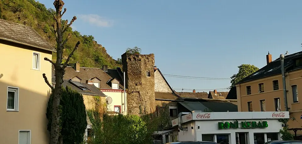 Stadtmauerturm in der Karlstraße in Braubach