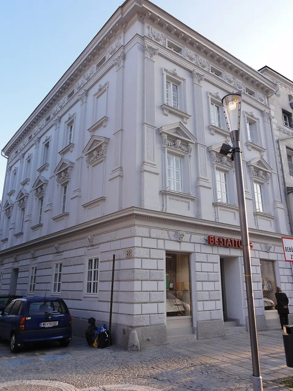 Bürgerhaus, Bestattung der Stadt Wels