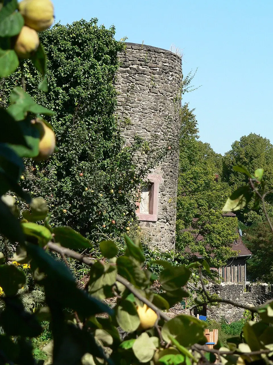 Stadtbefestigung und Uferpromenade an der Batterie