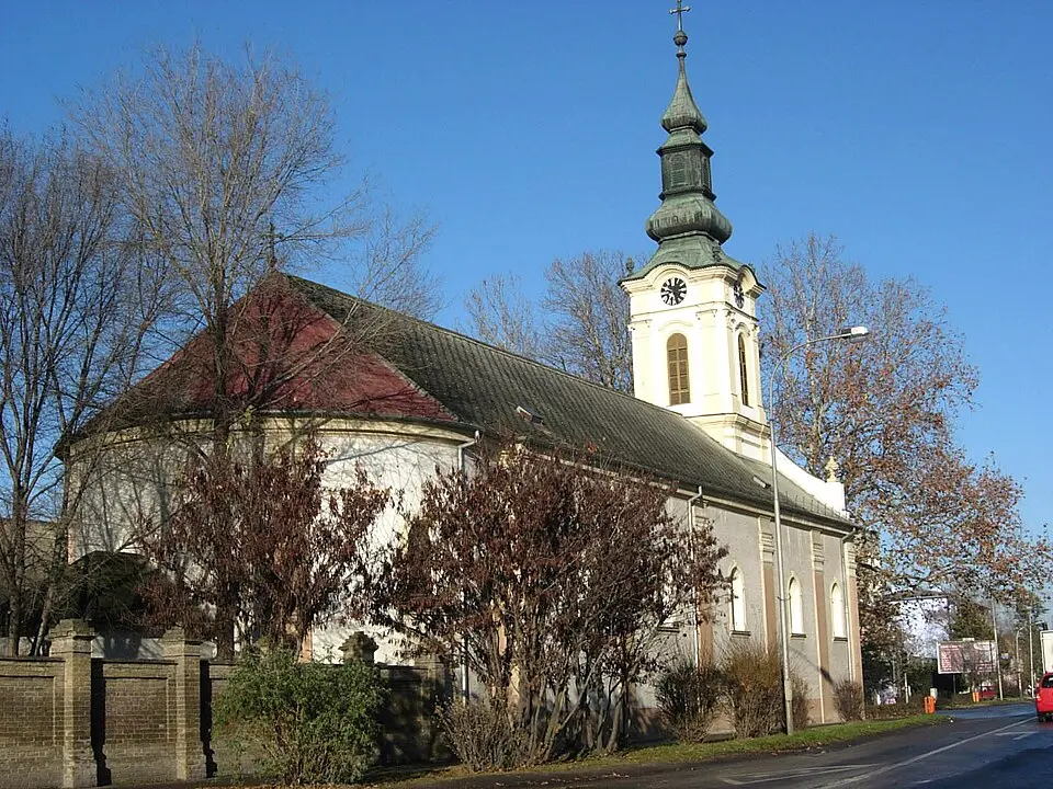 Obrázok: user:Sors bona · Public domain Евангеличка црква у Старој Пазови
