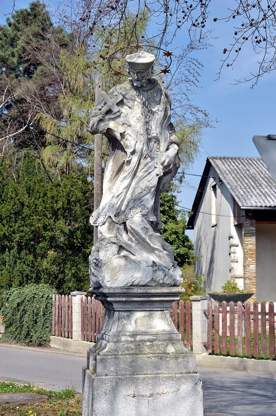 Figur hl. Johannes Nepomuk