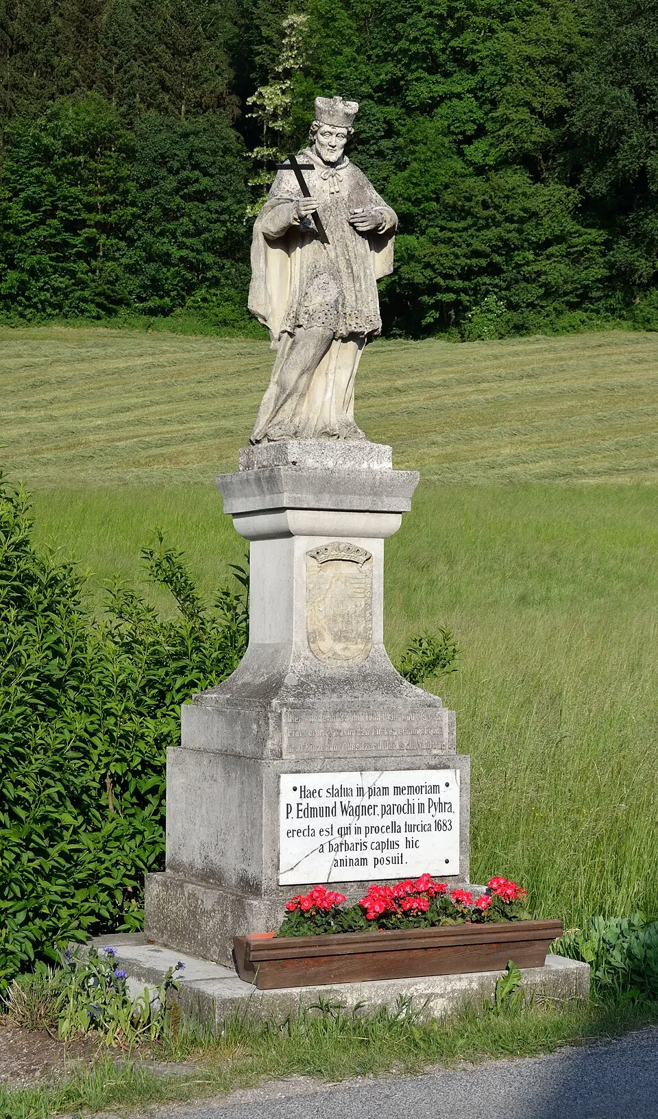 Figurenbildstock hl. Johannes Nepomuk