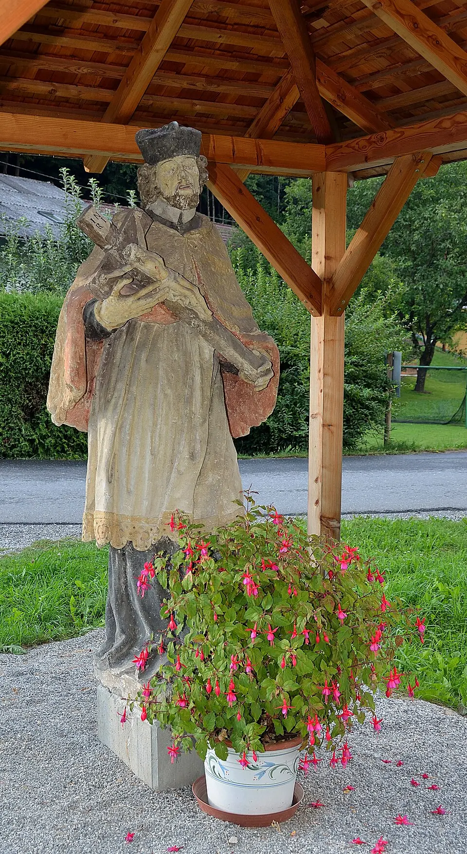 Figurenbildstock hl. Johannes Nepomuk