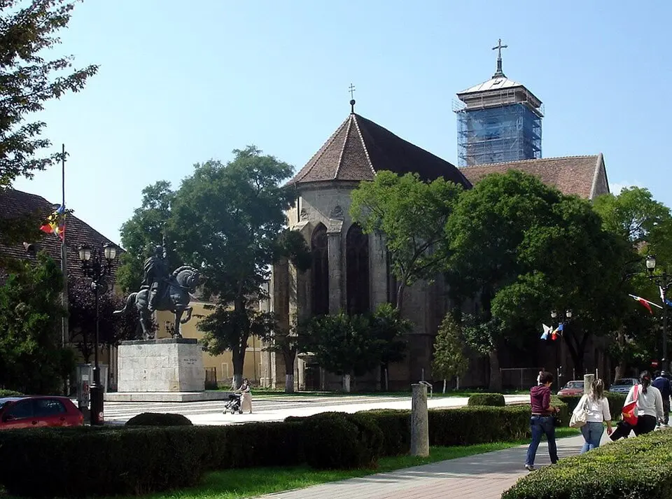 Statuia ecvestră a lui Mihai Viteazul din Alba Iulia