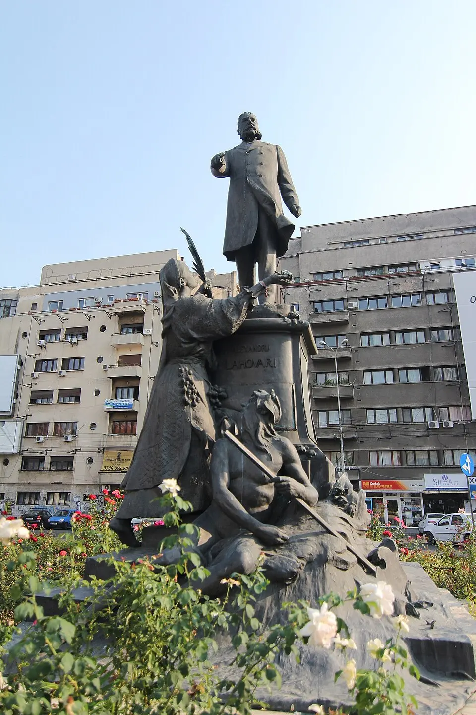 Monument to Alexandru Lahovary, Marius Jean Antonin Mercié, Bucharest