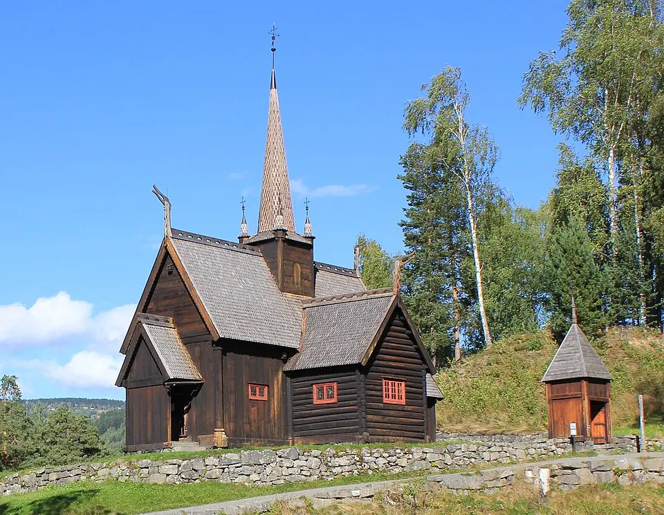 Bild: Øyvind Holmstad · CC BY-SA 3.0 Stabkirche Garmo