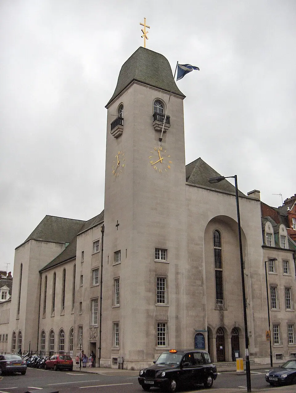 Image: Matthew Ross · Public domain St Columba's Church, London