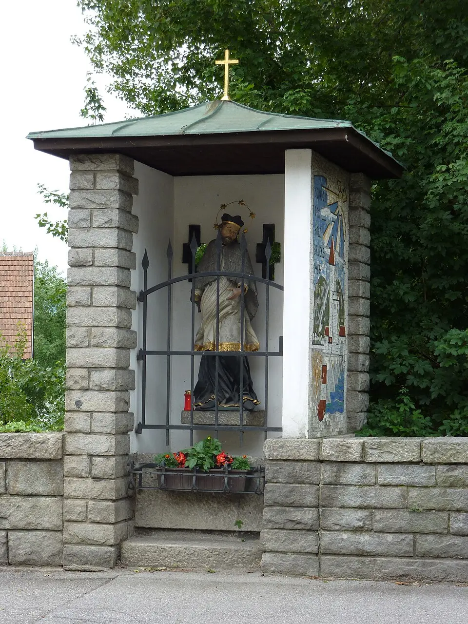 Figur hl. Johannes Nepomuk
