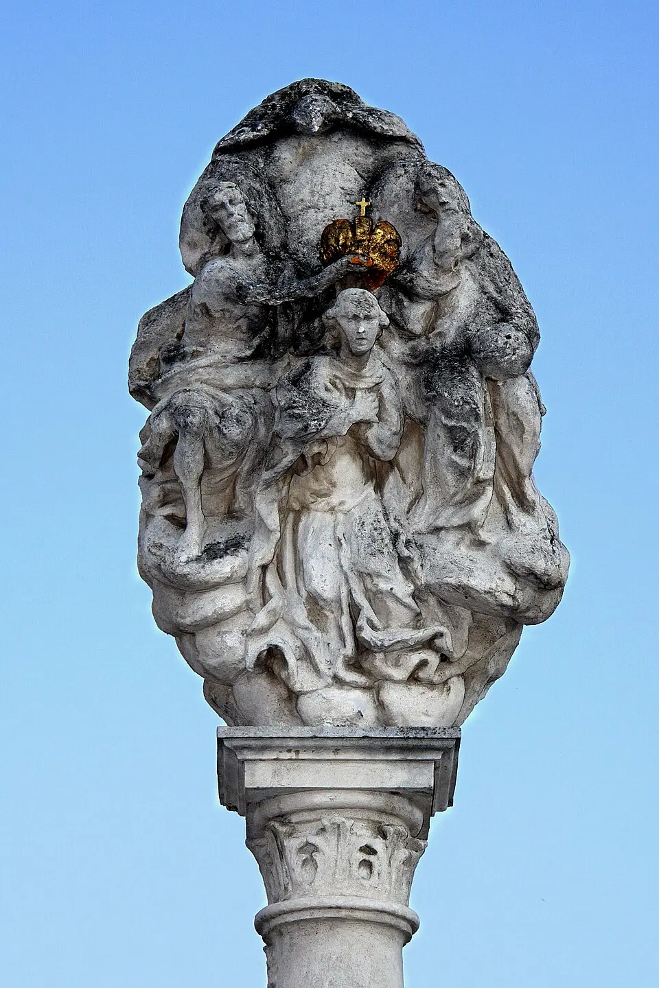 Figurenbildstock, Marienkrönung