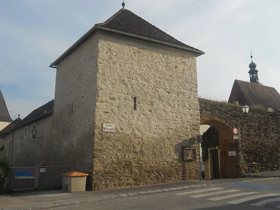 Slika: Clemens Mosch · CC BY-SA 3.0 AT Stadtmauer Stein an der Donau