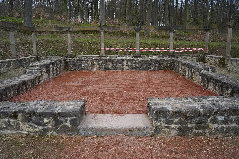 temple gallo-romain à Steinsel
