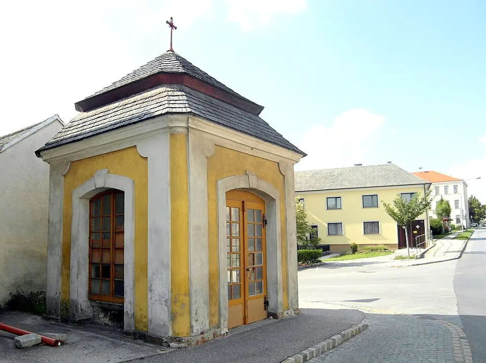 Obrázok: Naoag · CC BY-SA 3.0 Wegkapelle hl. Johannes Nepomuk