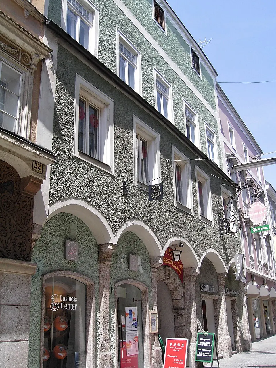 Bürgerhaus, ehem. Gasthaus Zum goldenen Horn/Zum Posthorn