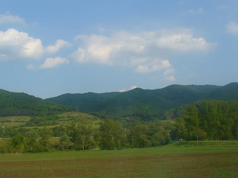 Immagine: Peko · Public domain Monti di Štiavnica