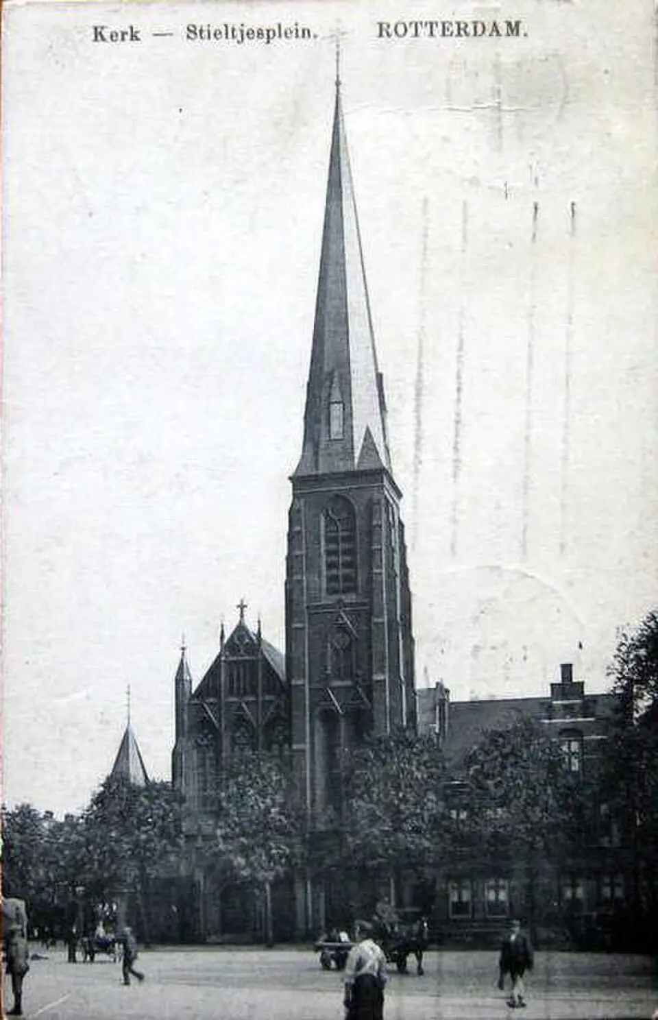 Immagine: Scan from old postcard · Public domain Rotterdam