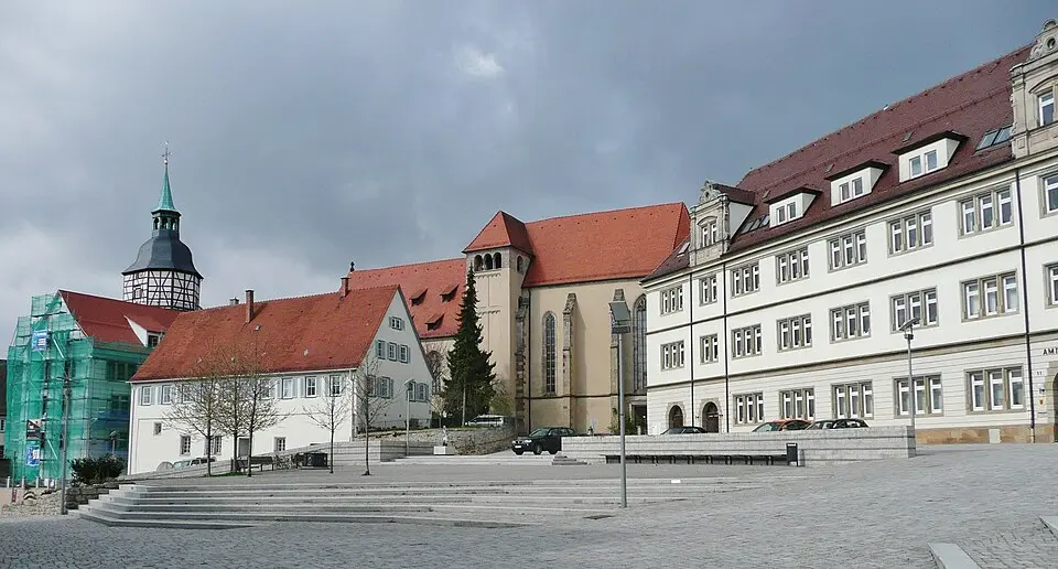 Slika: qwesy qwesy · CC BY 3.0 Kollegiatstift St. Pankratius, Backnang