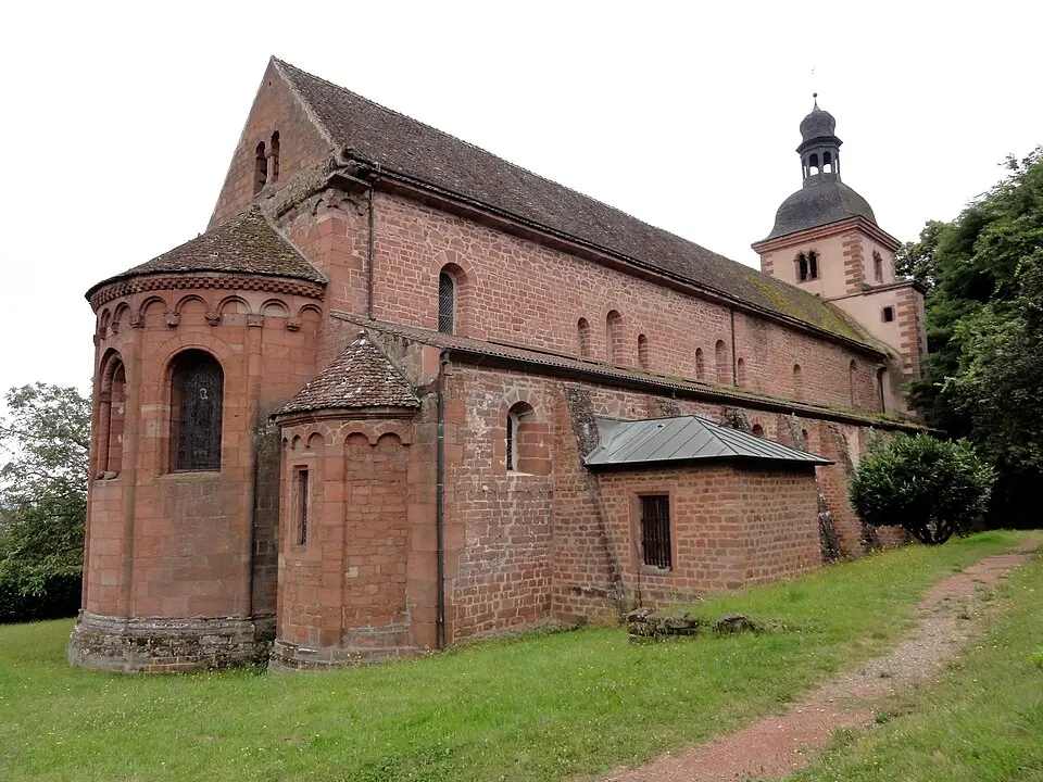 Image: © Ralph Hammann - Wikimedia Commons · CC BY-SA 4.0 abbaye Saint-Jean-Baptiste de Saint-Jean-Saverne