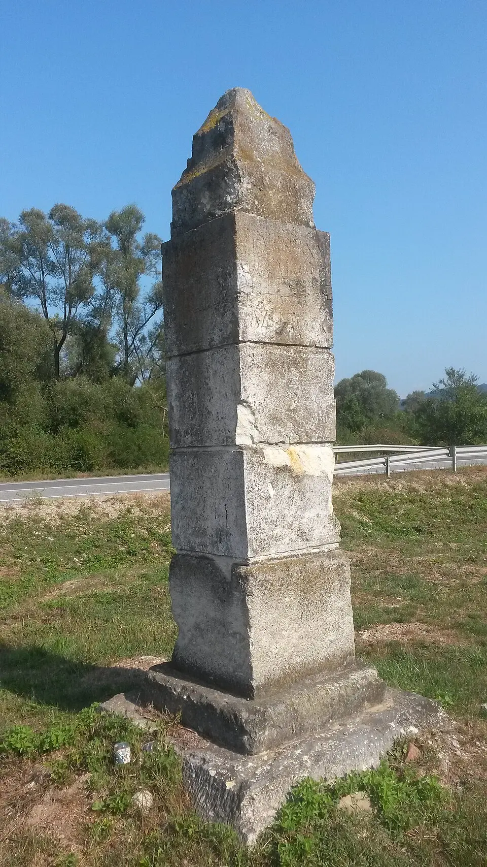 Monument amintind foametea din 1814