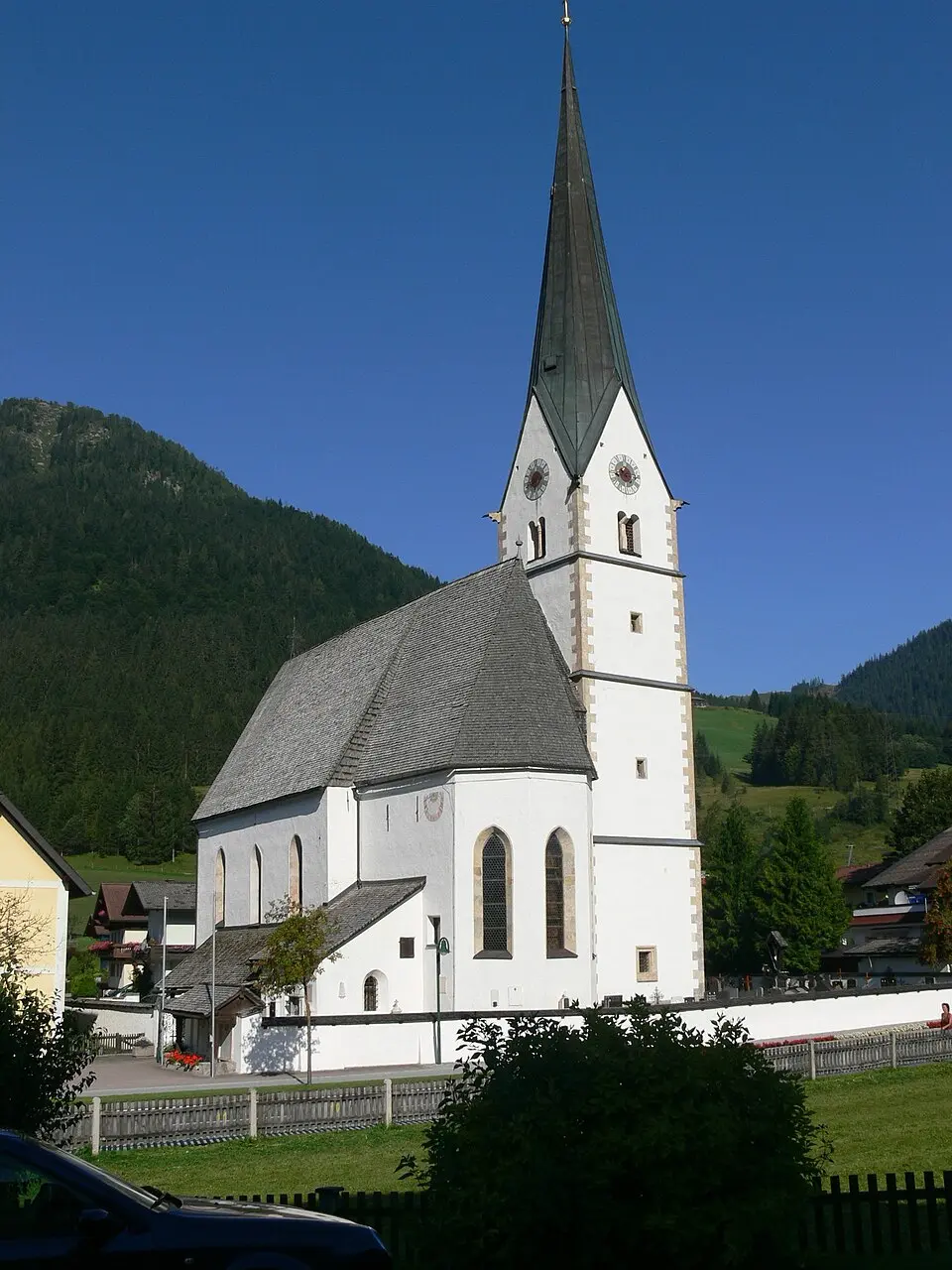 Slika: Wolfgang Sauber · CC BY-SA 3.0 Pfarrkirche St. Martin am Tennengebirge