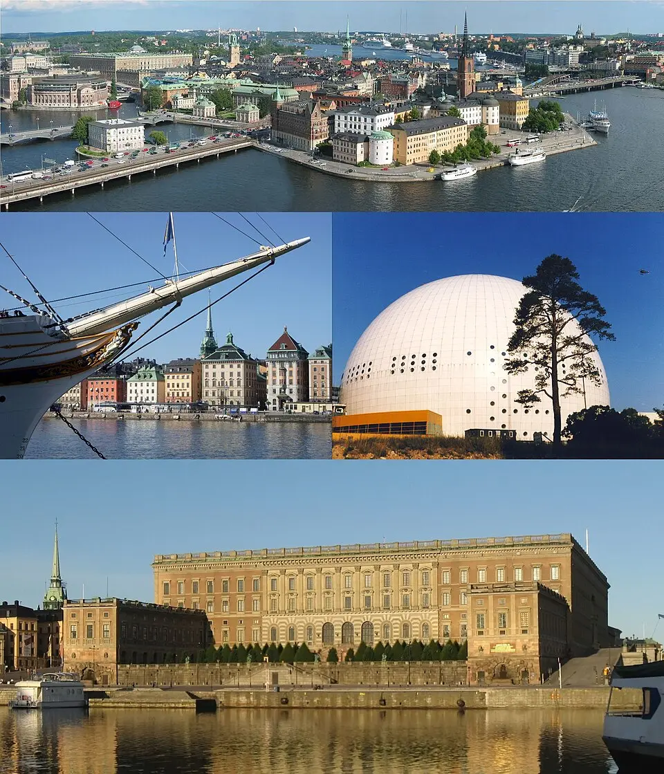 Stadtgebiet Stockholm