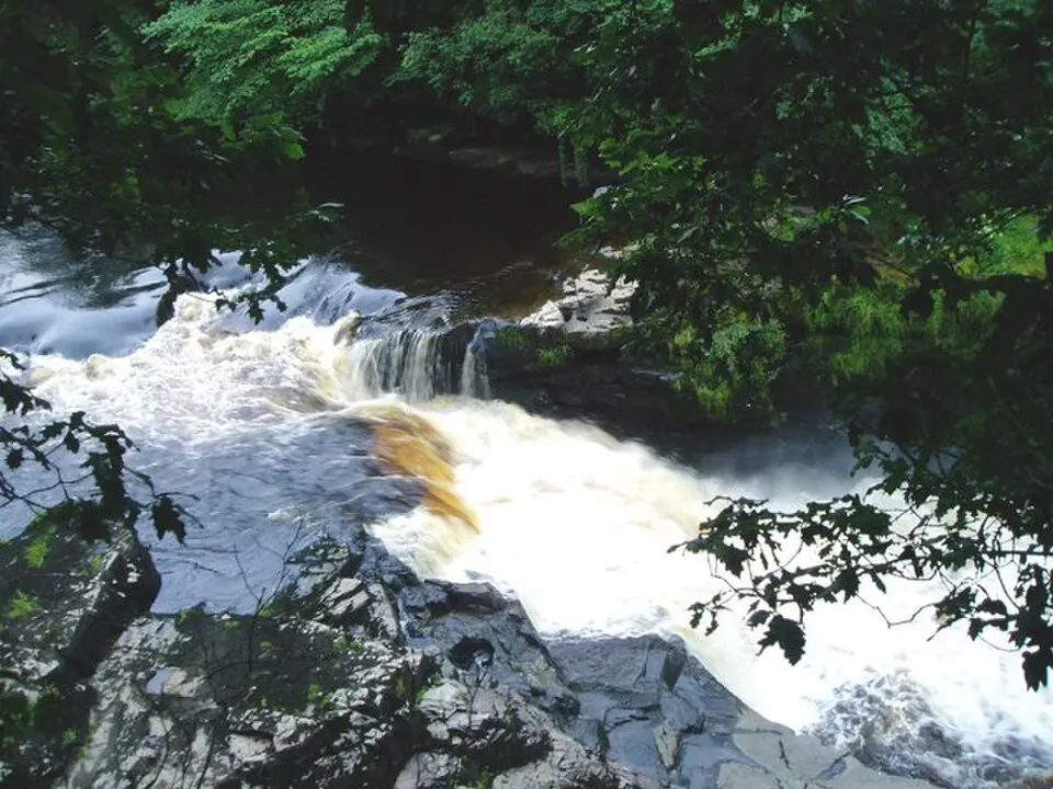 Stonebyres Falls