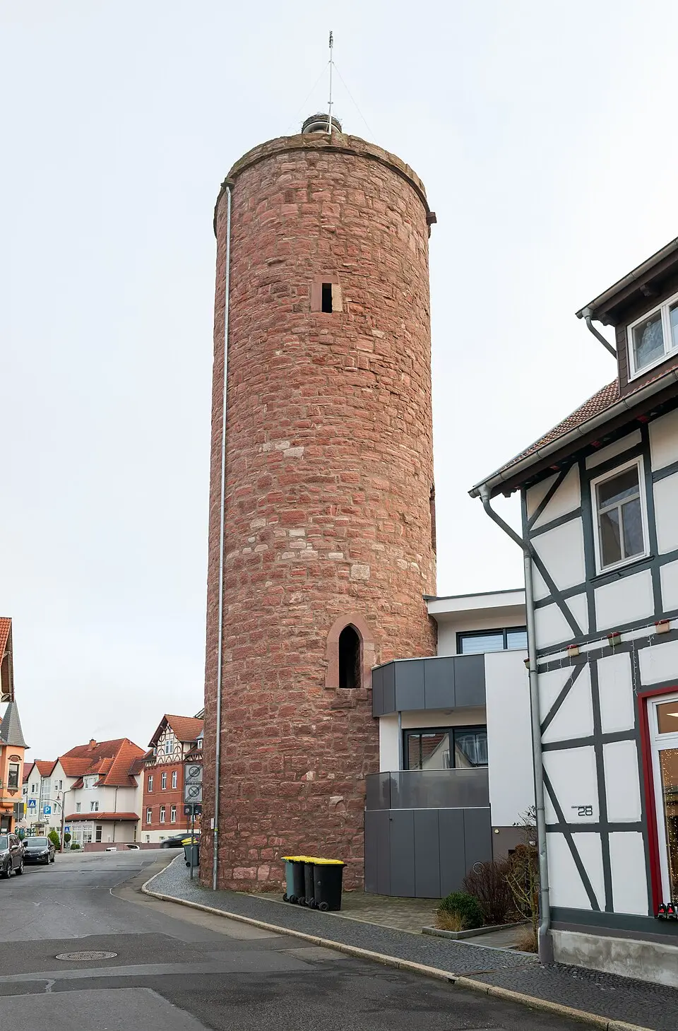 Image: Tilman2007 · CC BY-SA 4.0 Storchenturm Vacha