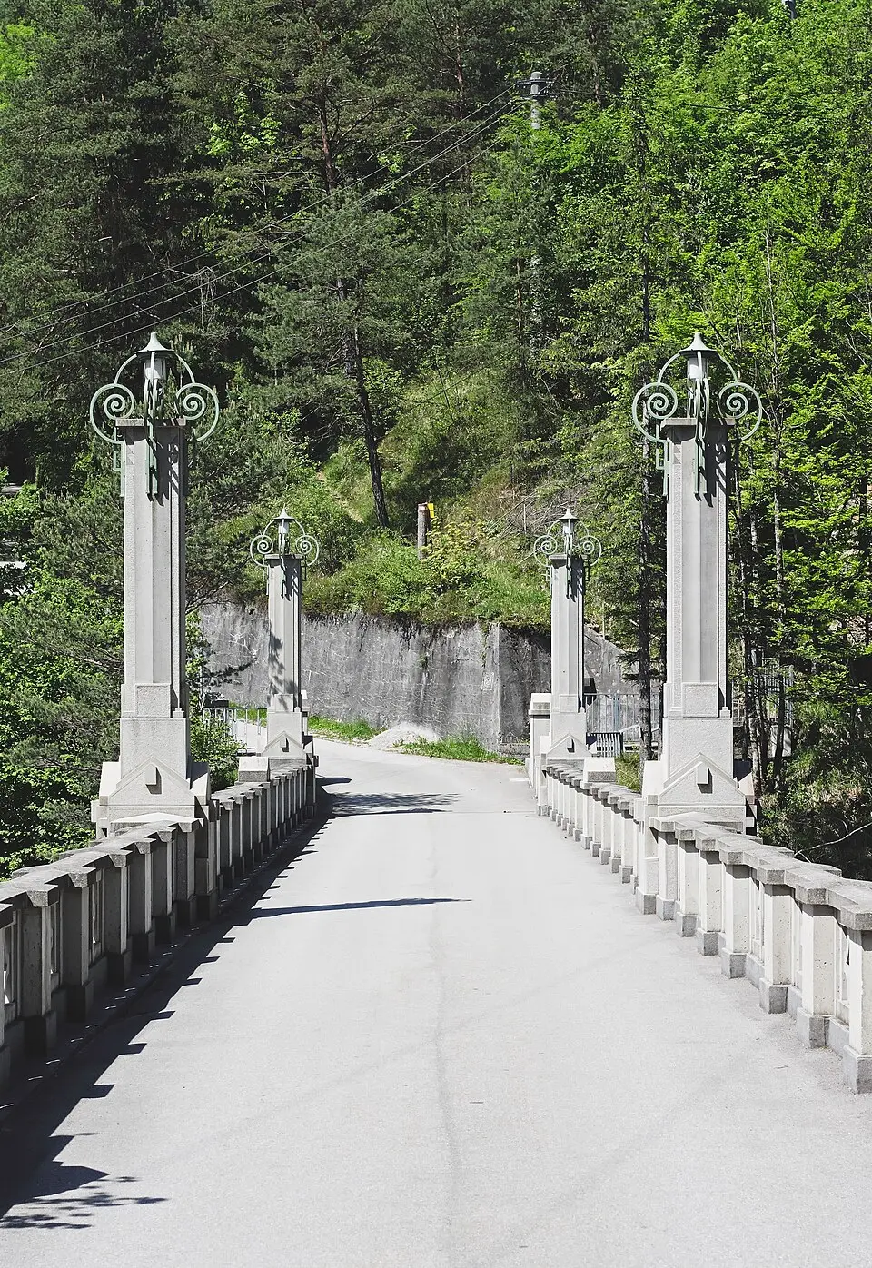 Straßenbrücke (westliche Widerlager)
