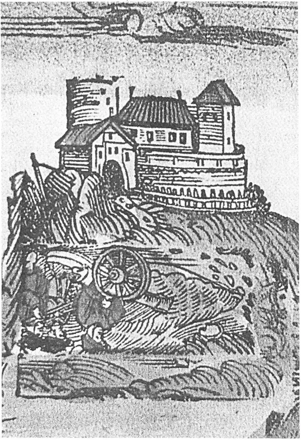 Obrázok: Johann Baptist Müller: Die Stadt Burgkunstadt im Bauernkrieg von 1525. In: CHW - Jahrbuch Geschichte am Obermain. Band 19, CHW Selbstverlag, Lichtenfels 1993/94, S. 37. · Public domain Schloss Strössendorf