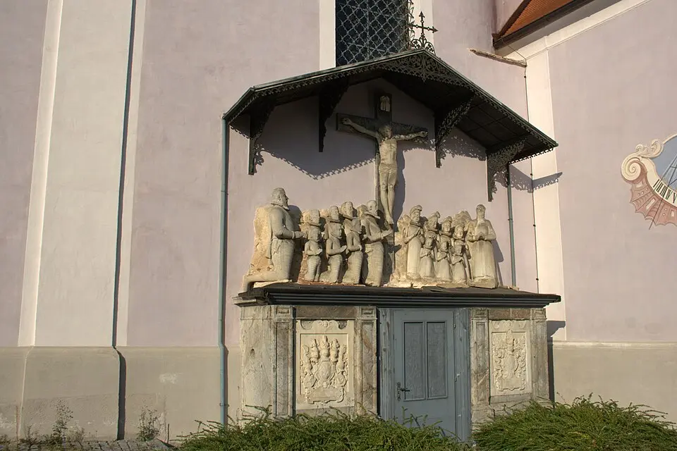 Herberstein-Epitaph und -Gruft