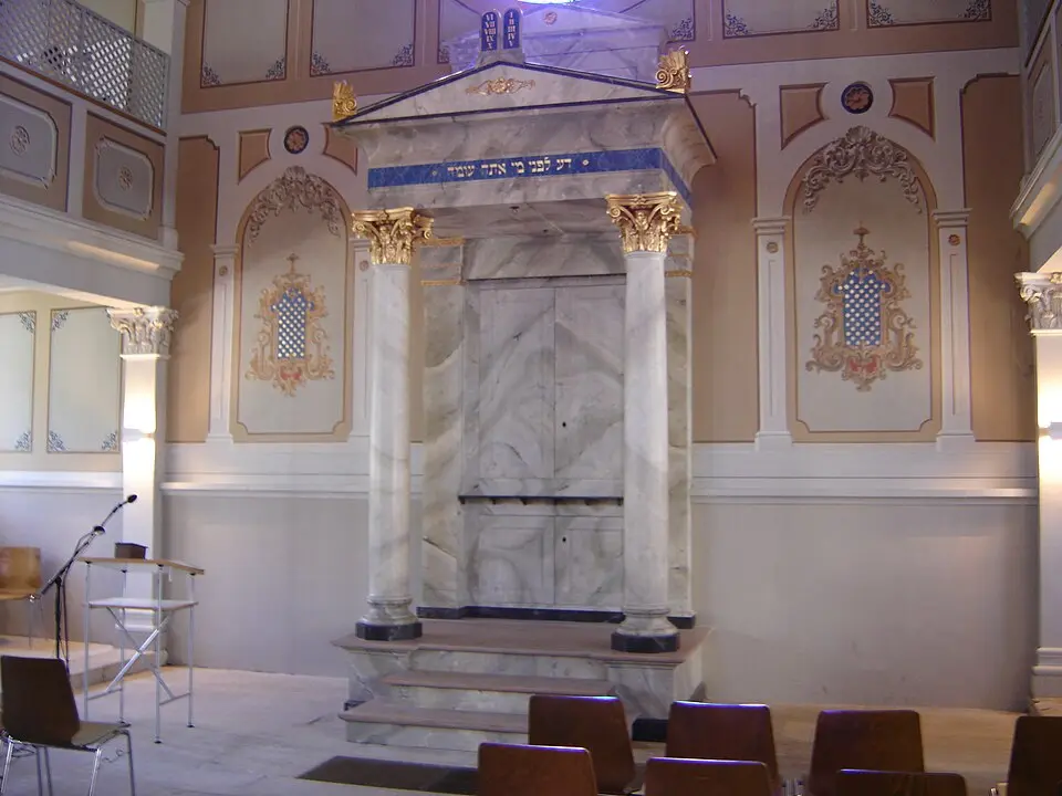 Kép: Michael Schmalenstroer · CC BY-SA 3.0 Synagoge Sulzburg