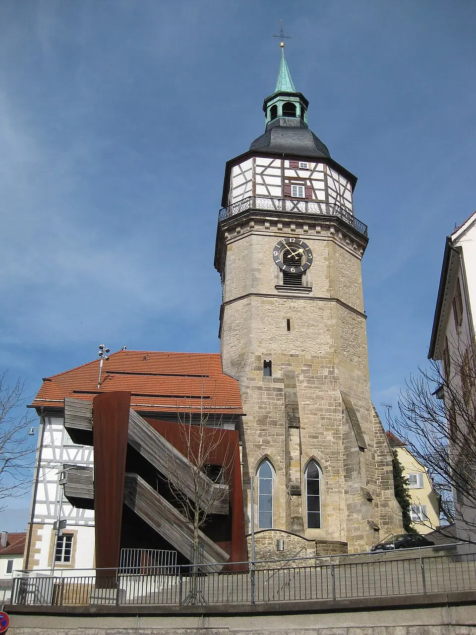 Slika: (MTheiler) · CC BY-SA 4.0 Stadtturm (Backnang)