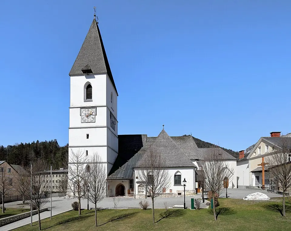 Bild: C.Stadler/Bwag · CC BY-SA 4.0 Pfarrkirche Bad Aussee