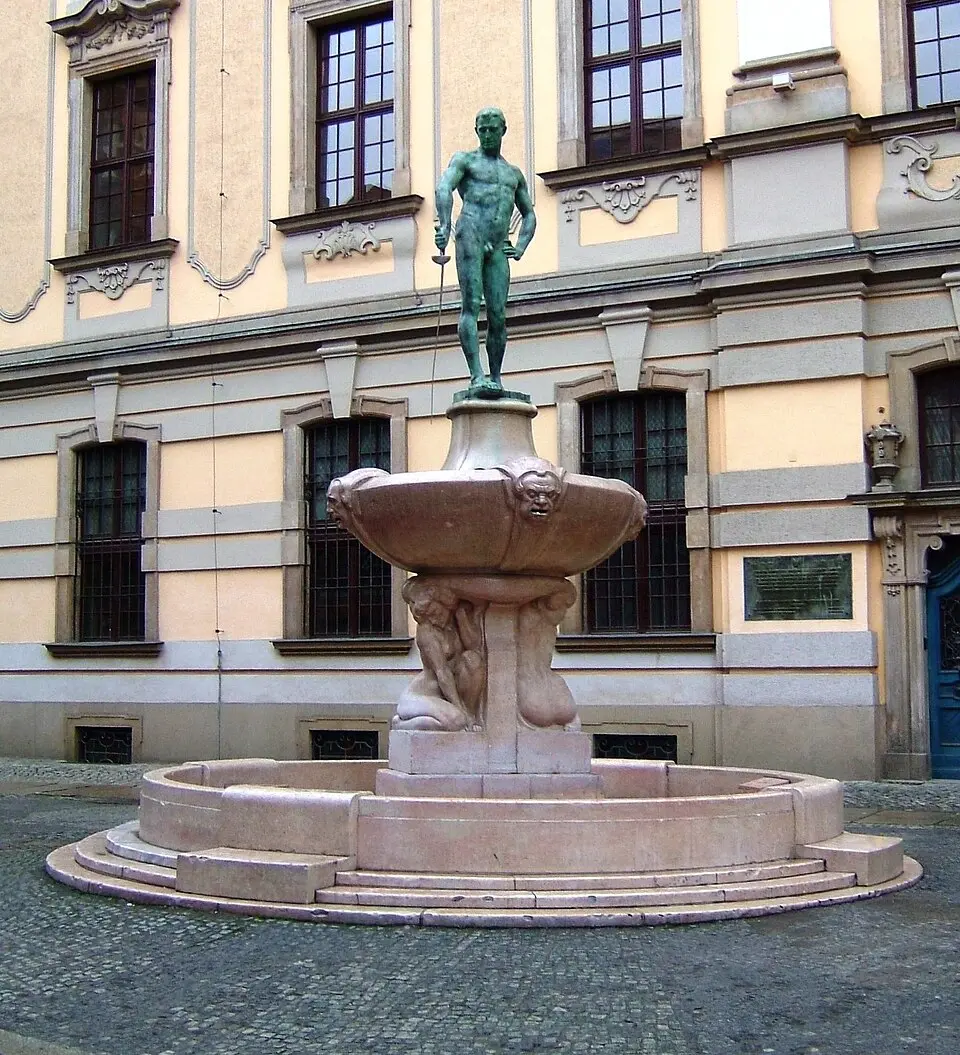 Fontanna „Szermierz” we Wrocławiu