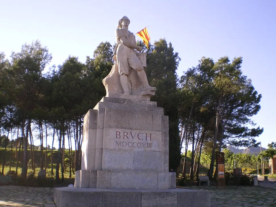 Monumento para conmemorar la Batalla del Bruch