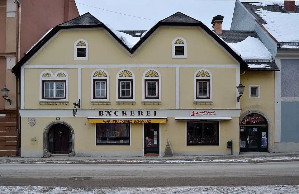Bürgerhaus, Teichlehen, Bäckerhaus am Platz