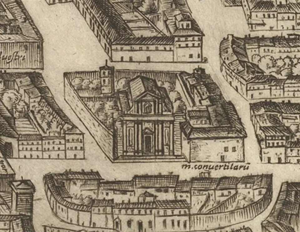 Slika: Antonio Tempesta · Public domain Santa Maria Maddalena delle Convertite