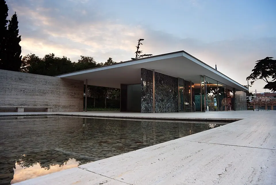 pavillon allemand de Barcelone
