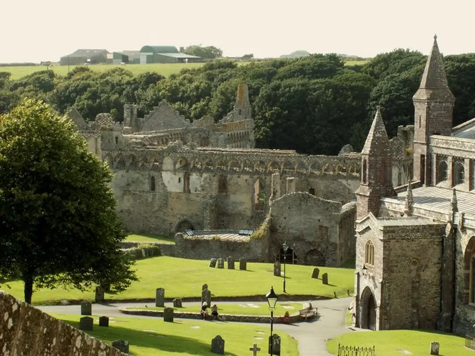 Bischofspalast in St. Davids