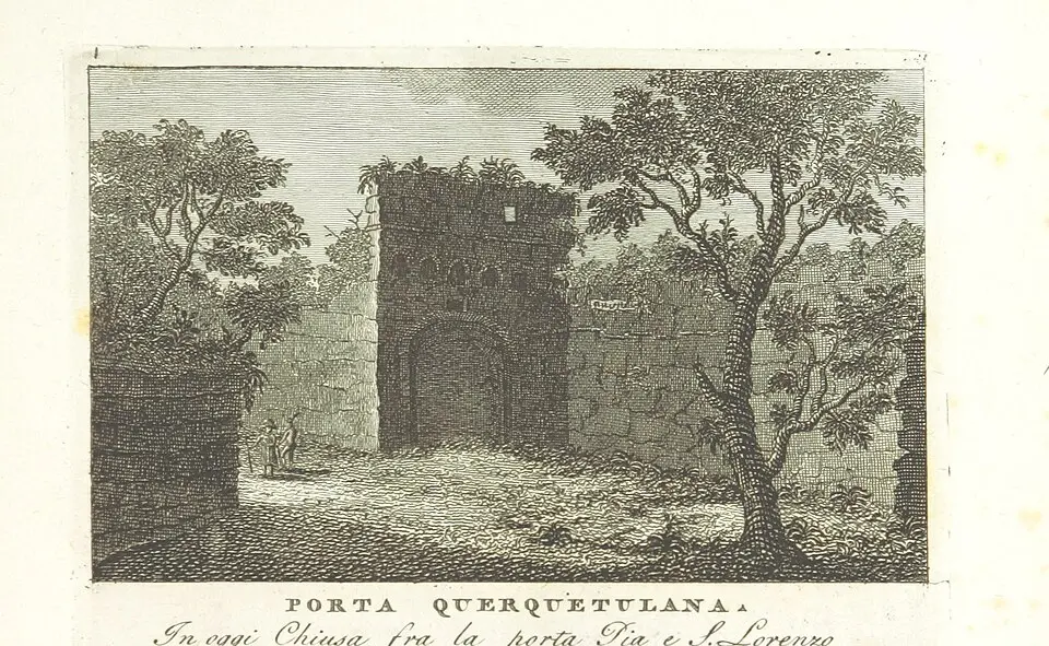 Porta Caelimontana e Porta Querquetulana