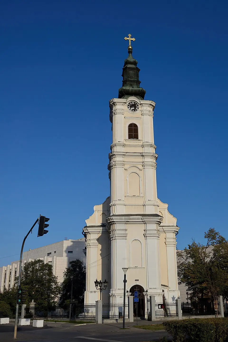Obrázok: BojanPavlukovic · CC BY-SA 4.0 Црква Успења Пресвете Богородице у Новом Саду