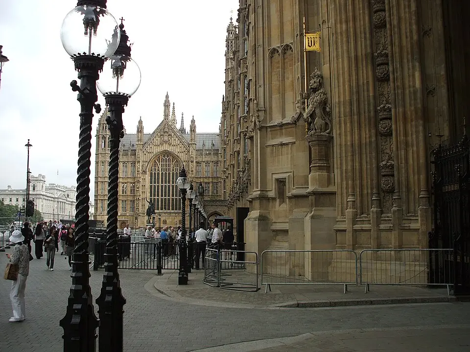 Victoria Tower Lodge And Gates To Black Rod Garden