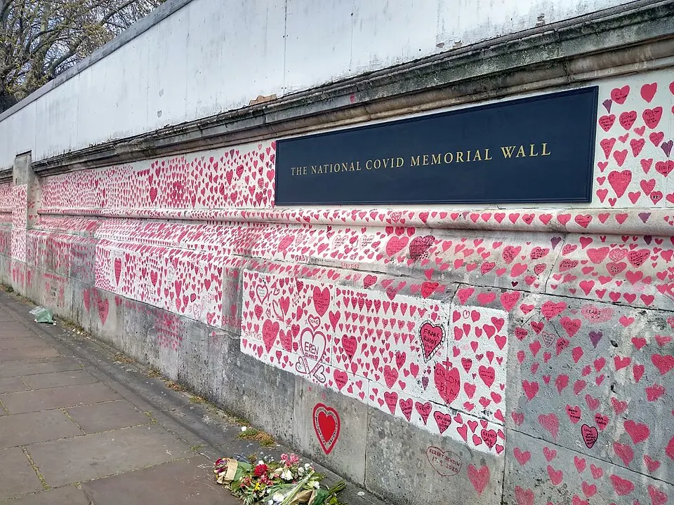 National Covid Memorial Wall