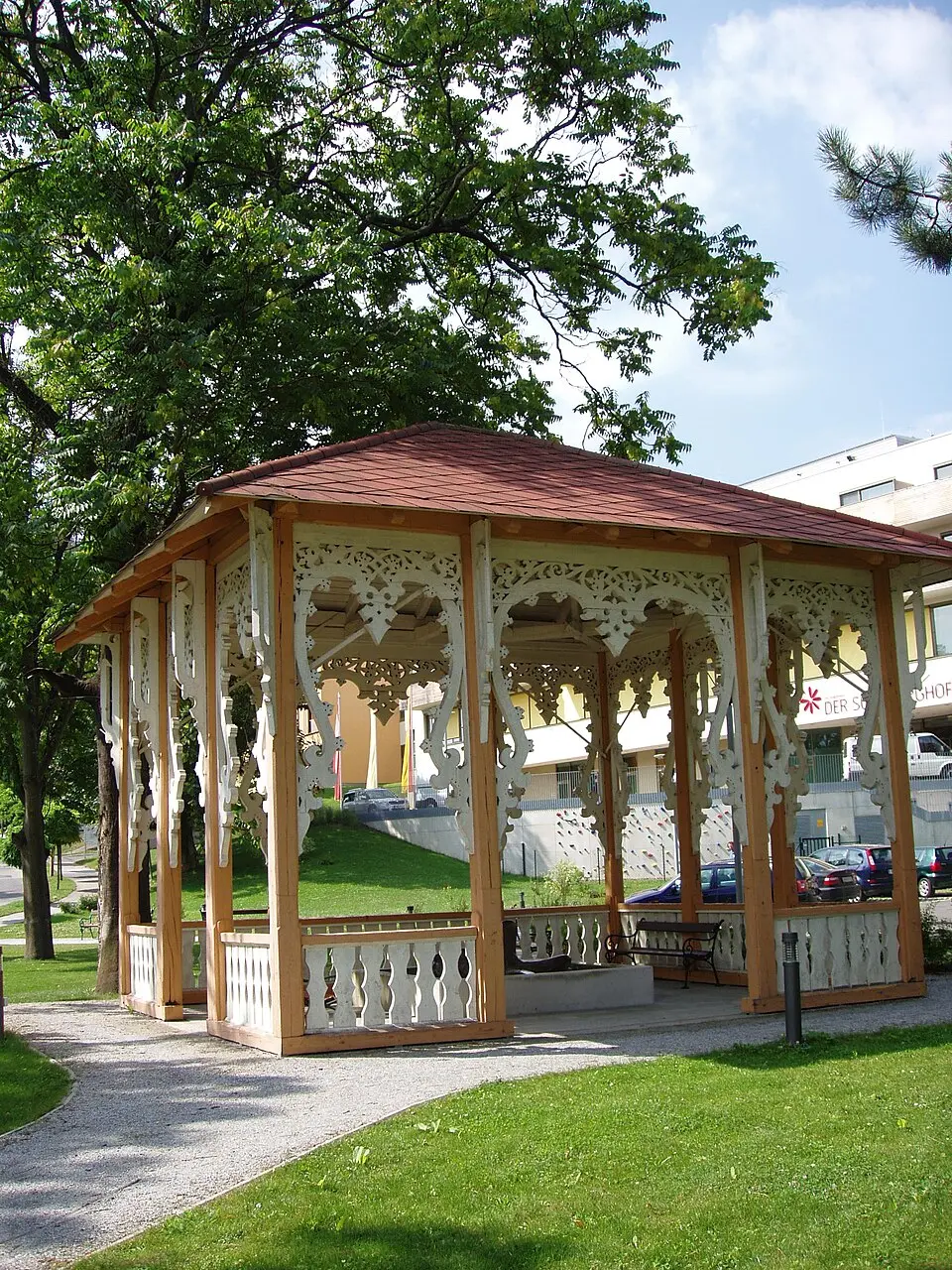 Musikpavillon im alten Kurpark