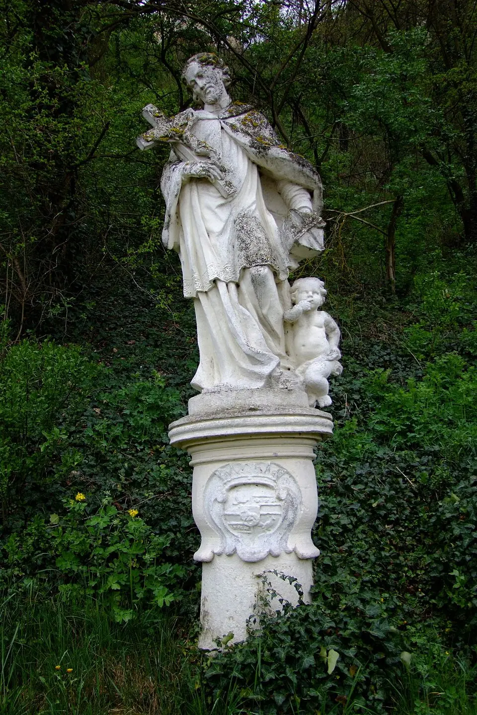 Figurenbildstock hl. Johannes Nepomuk