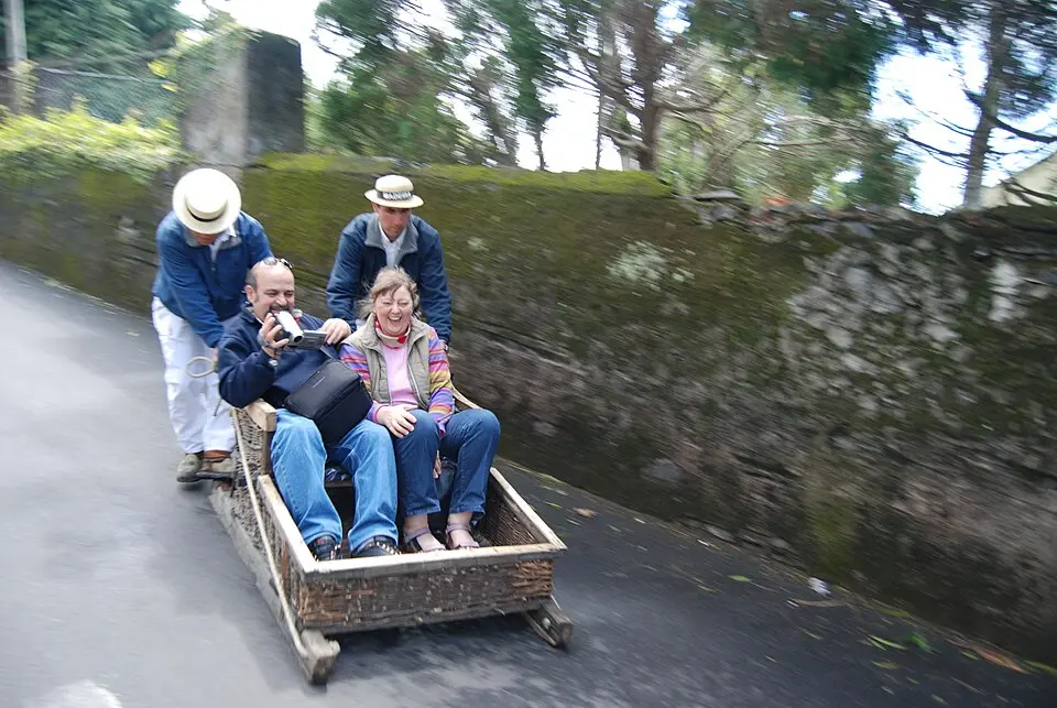 basket carts of Monte