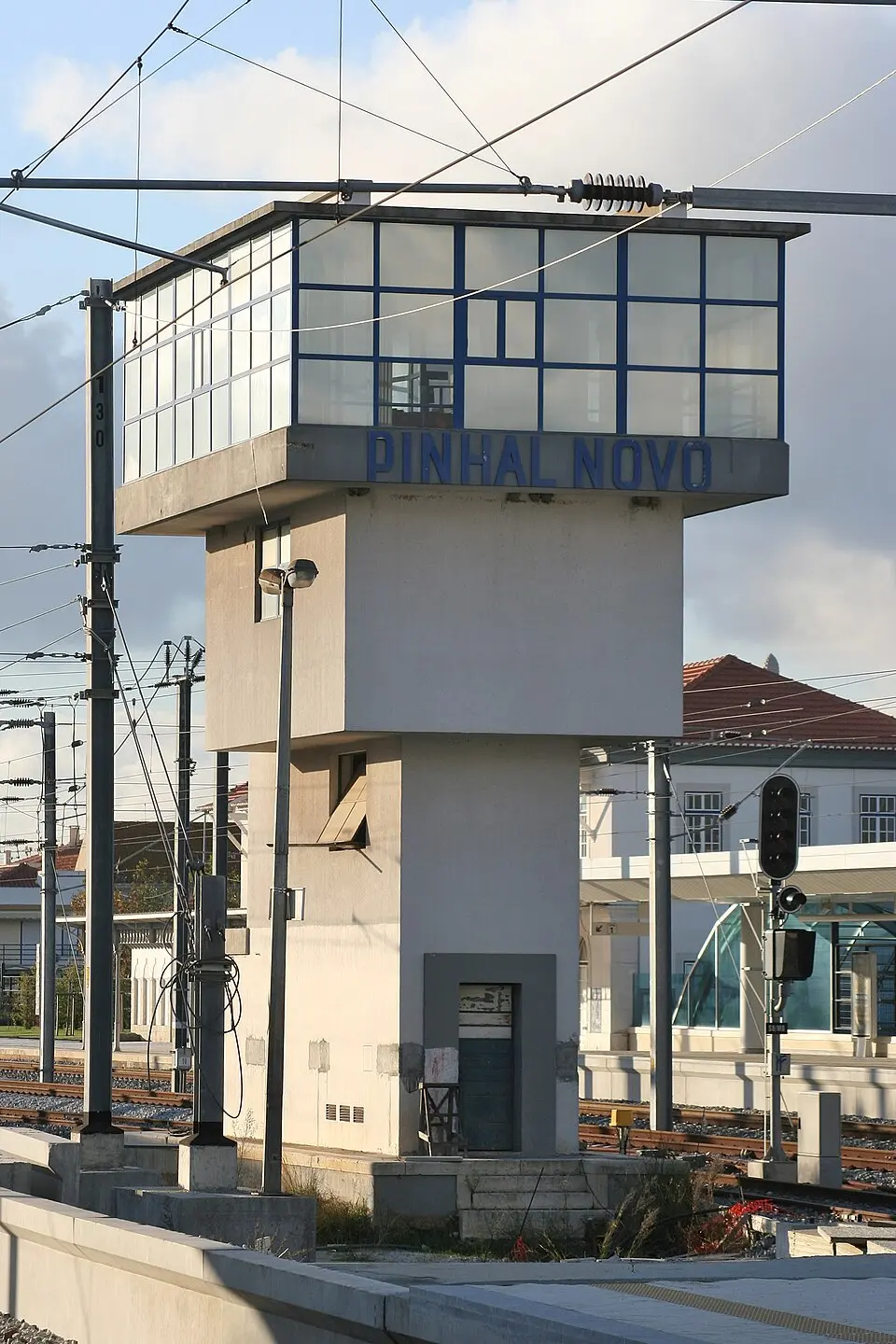Torre de Sinalização e Manobra da Estação Ferroviária de Pinhal Novo