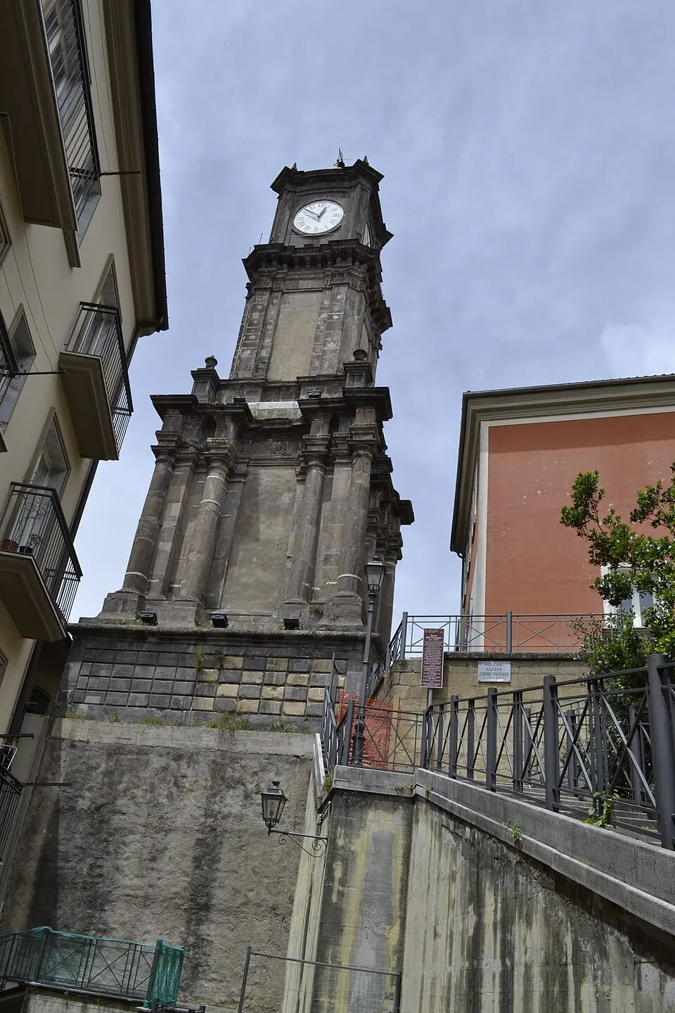 Clock towers in Avellino