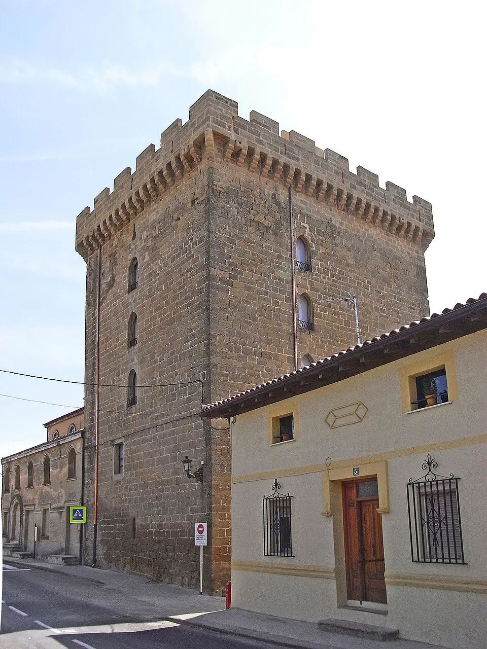 Kép: BigSus · CC BY 2.5 Torre fuerte de Anguciana