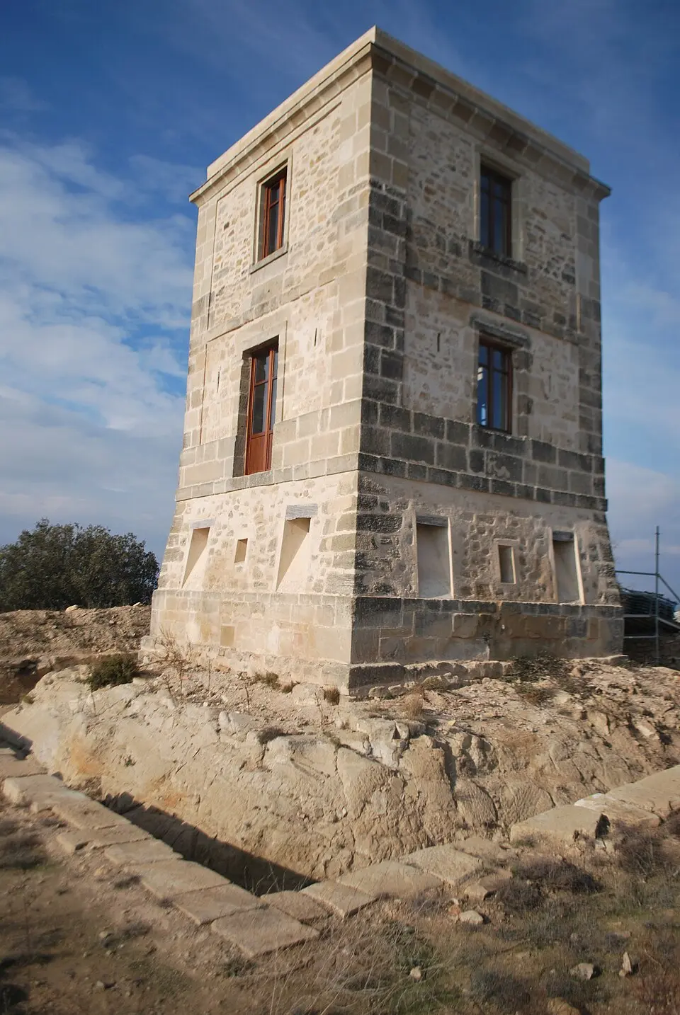 torre del telégrafo óptico de Quintanilla de la Ribera