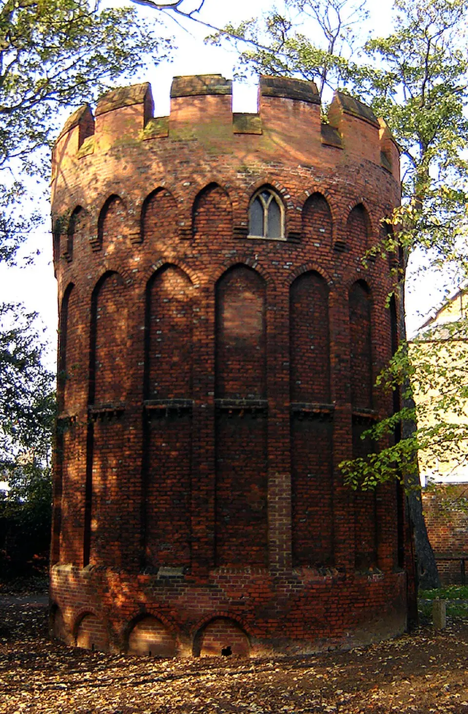 Tower to south west of Bruce Castle